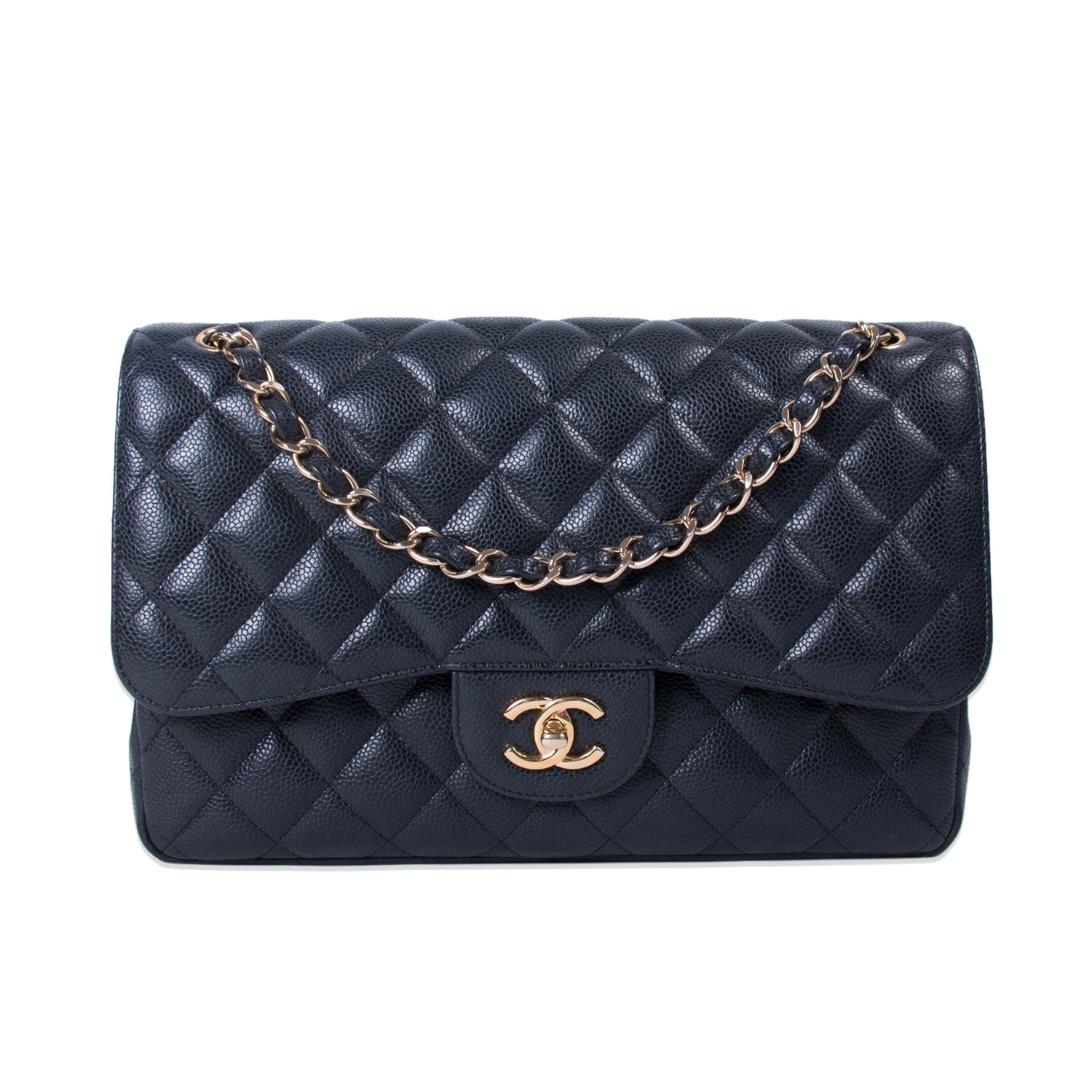 Shop authentic Chanel Classic Jumbo Double Flap Bag at revogue for just ...