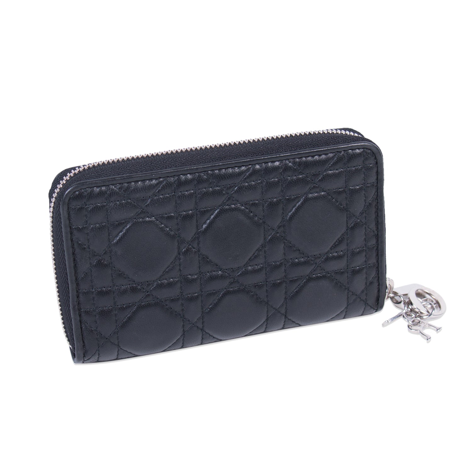 Shop authentic Christian Dior Lady Dior Continental Wallet at revogue ...