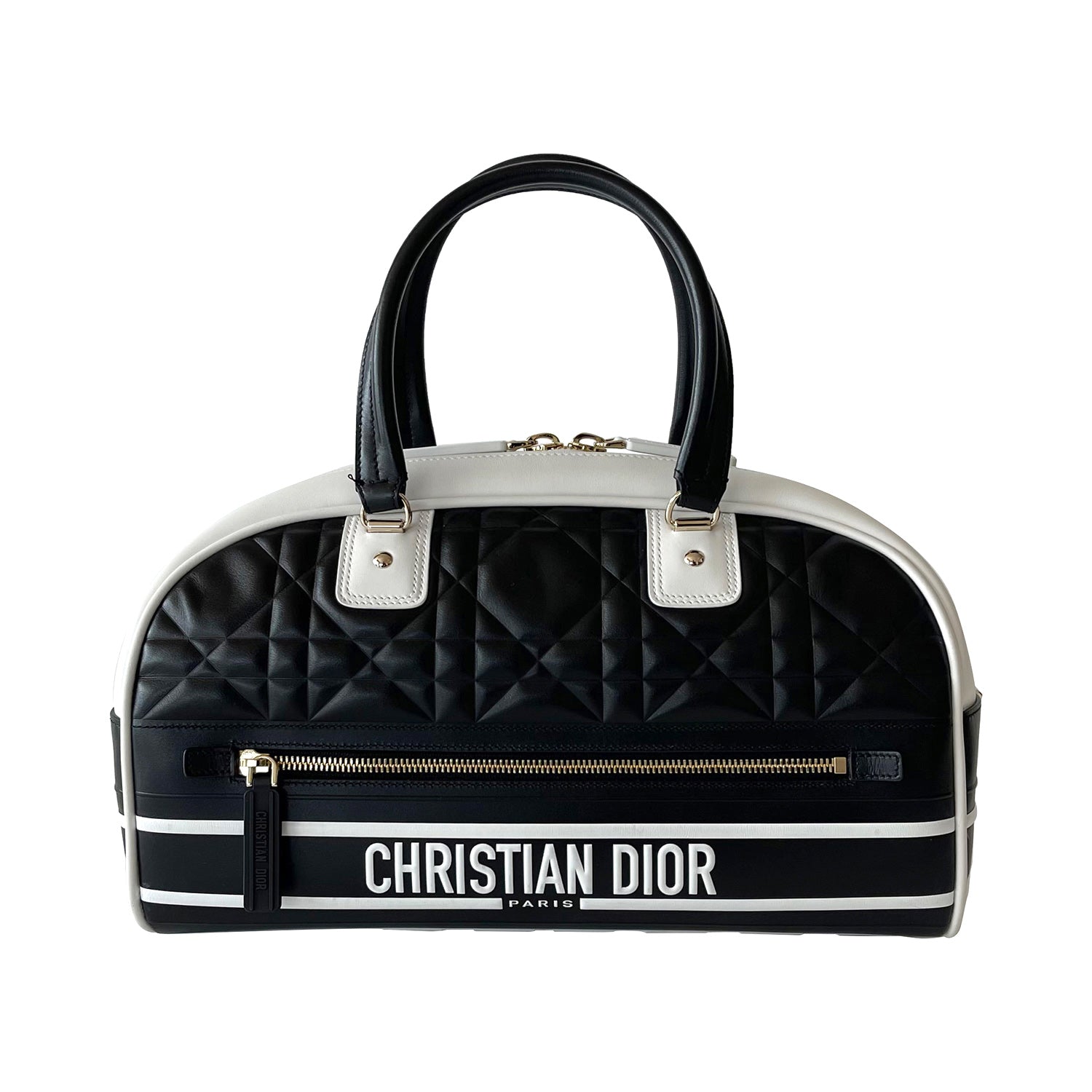 vintage CHRISTIAN DIOR Diorissimo Bowling Bag