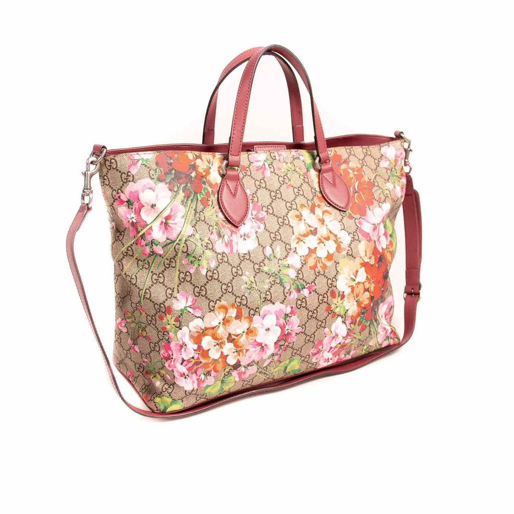 gucci soft gg blooms tote