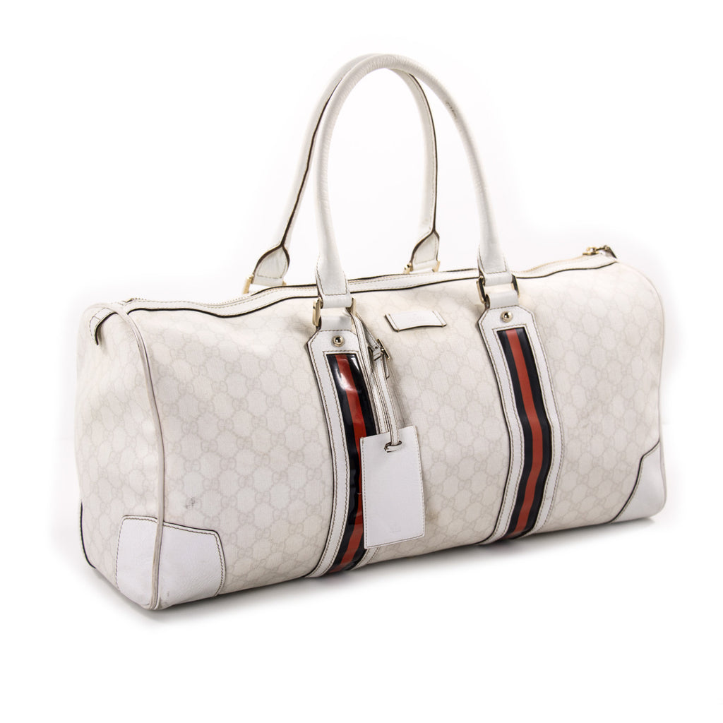 real gucci duffle bag