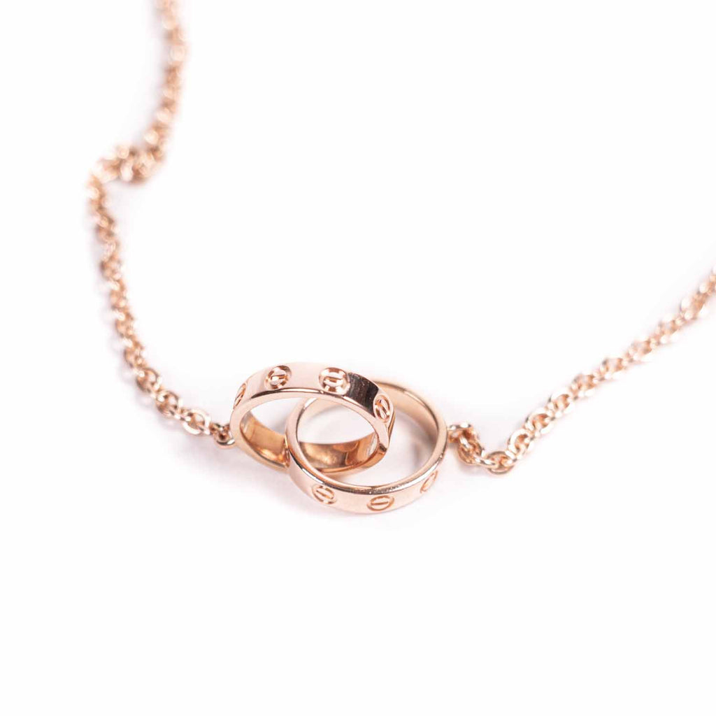 Shop Authentic Cartier Rose Gold Love Necklace At Revogue For Just Usd 1 700 00