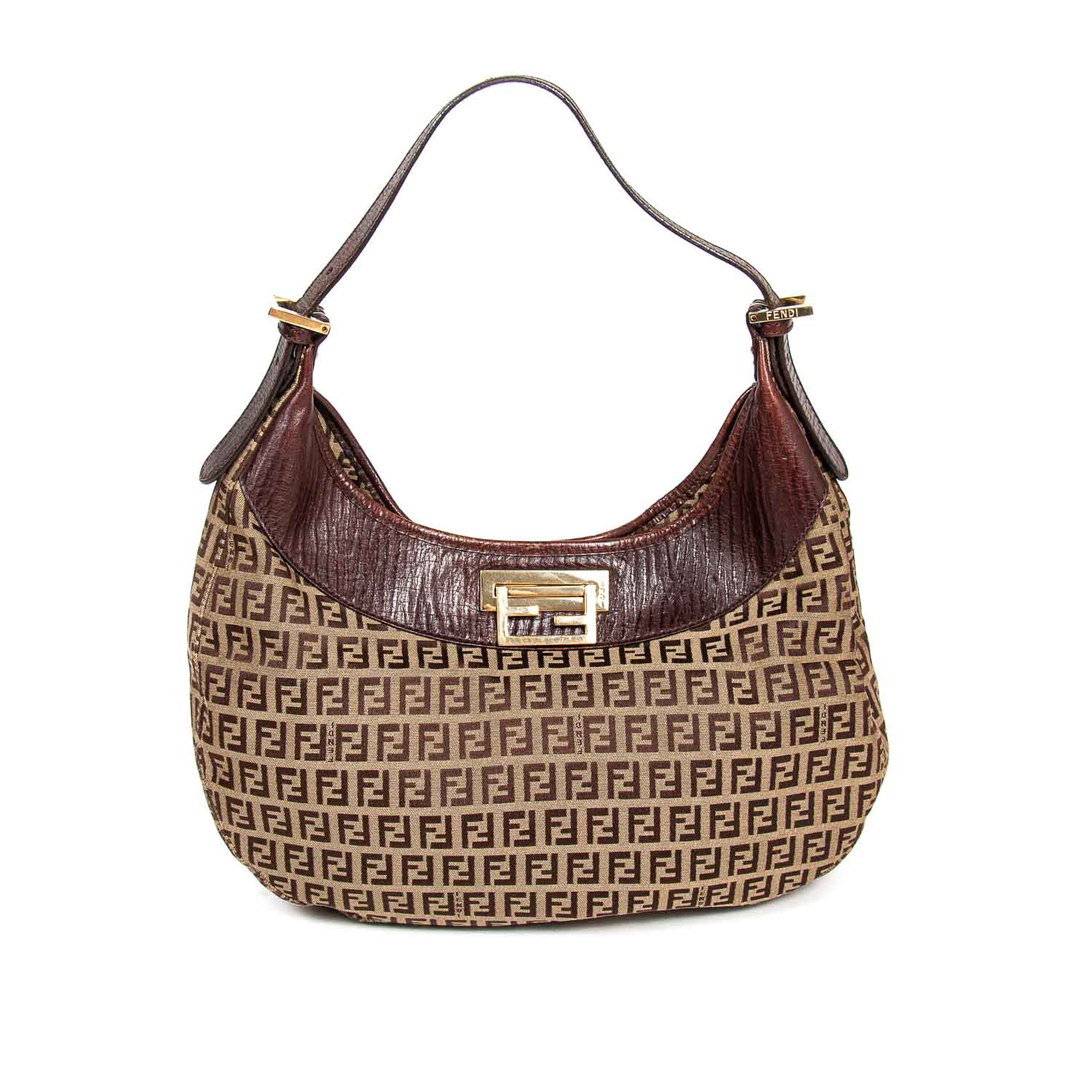 Vintage Fendi Zucca Small Hobo Bucket Bag – Adore Adored