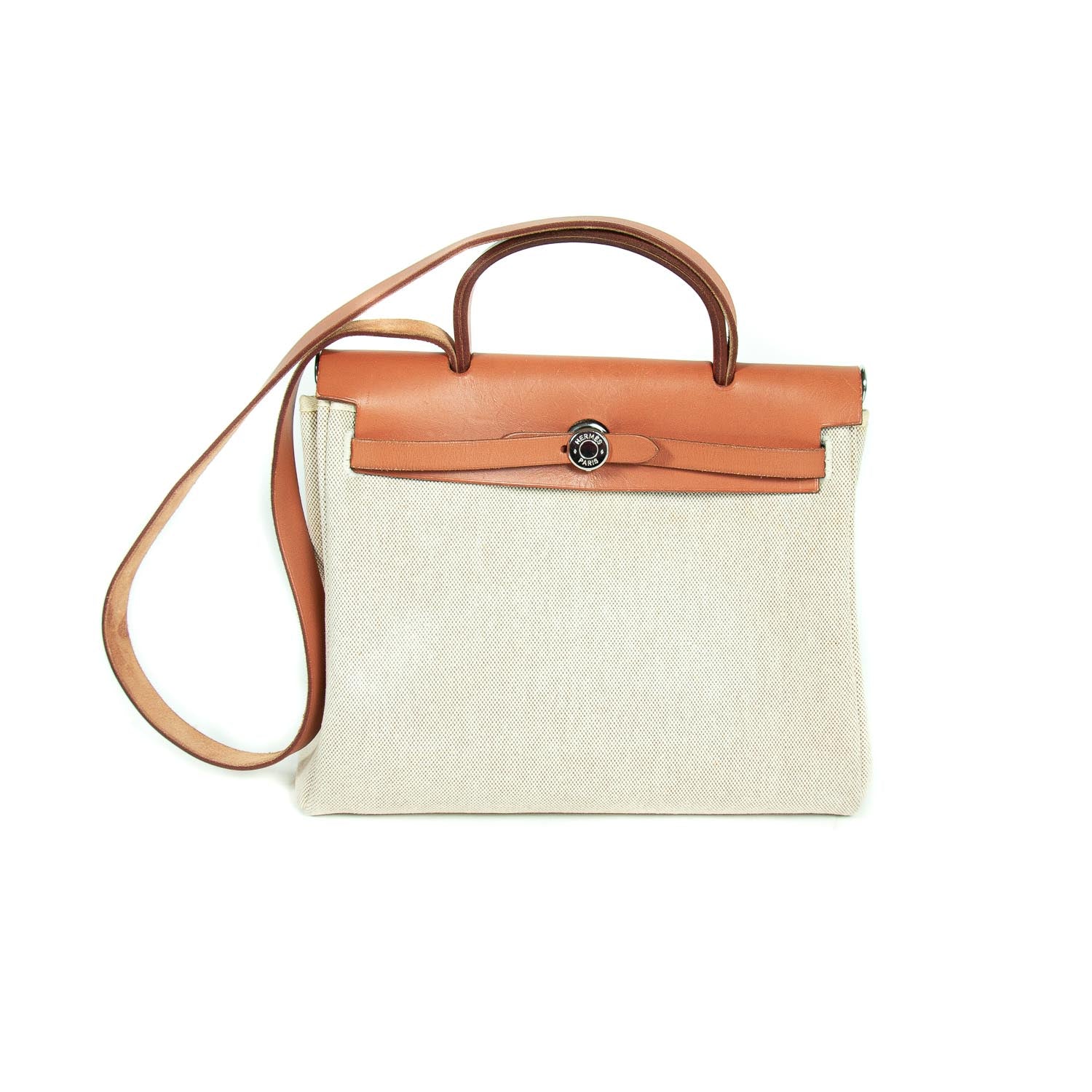 Shop authentic Hermès Herbag PM Toile Beige at revogue for just USD ...