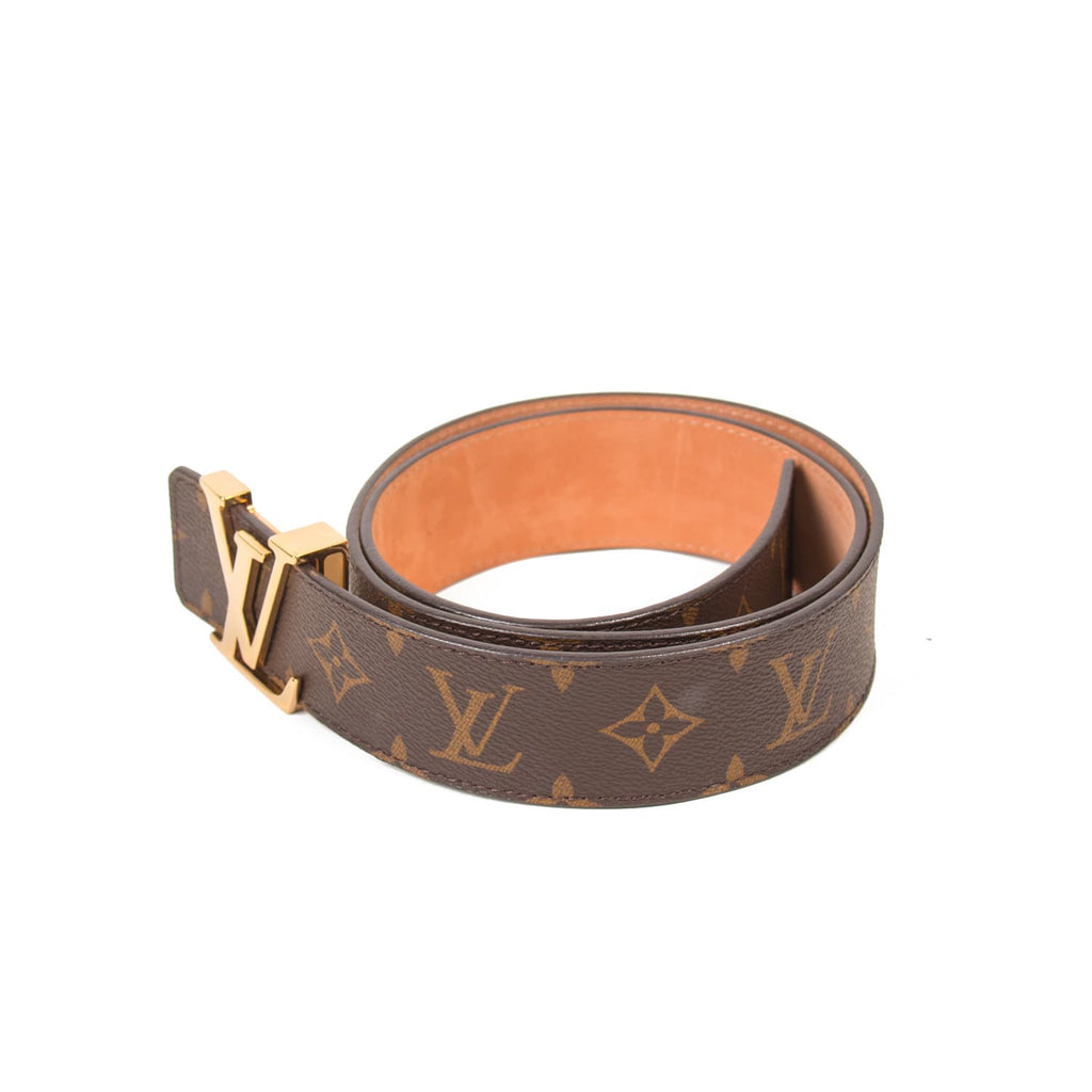 Shop authentic Louis Vuitton Monogram Initiales Belt at revogue for just USD 400.00