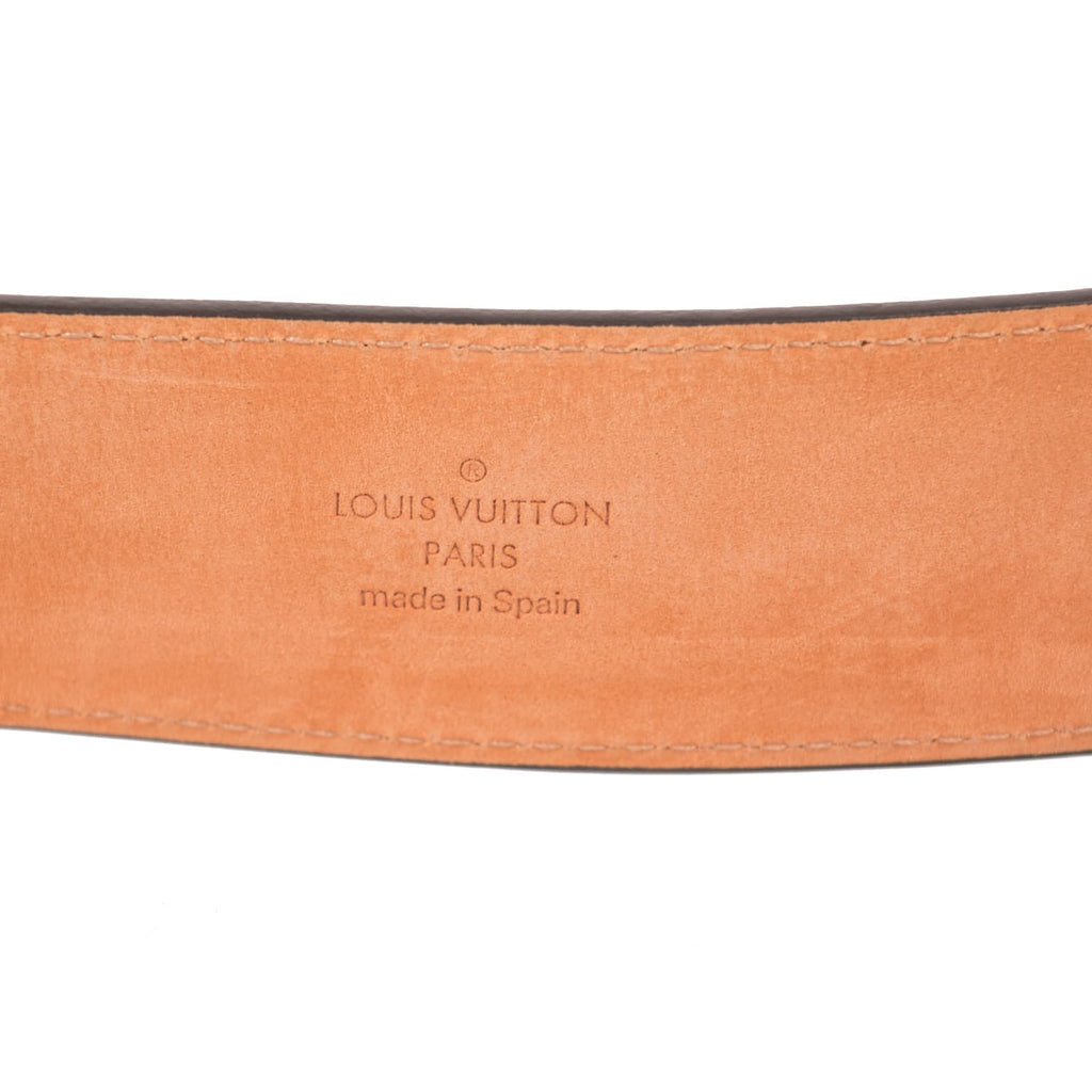 Shop authentic Louis Vuitton Monogram Initiales Belt at revogue for just USD 400.00