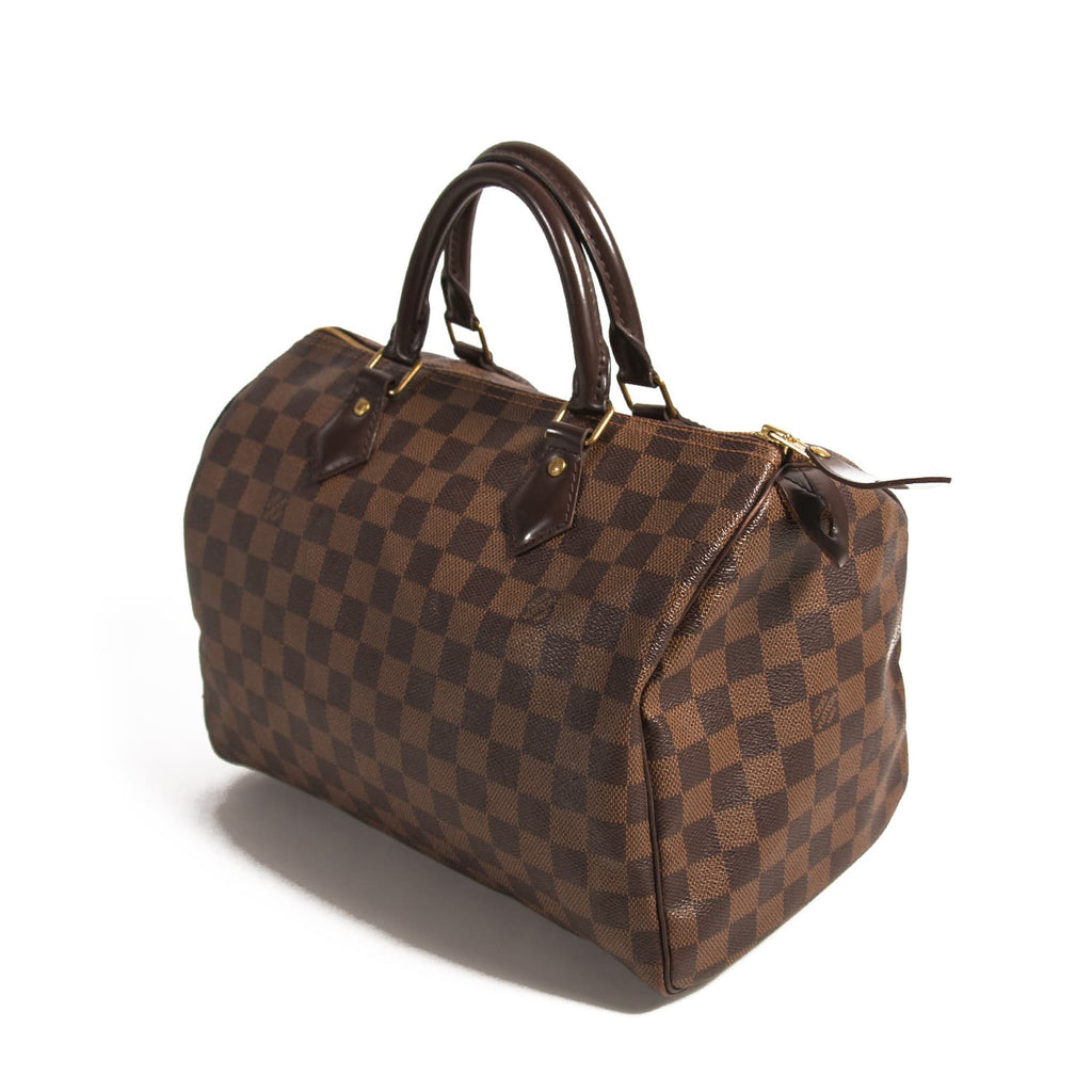 Shop authentic Louis Vuitton Damier Ebene Speedy 30 at revogue for just USD 650.00