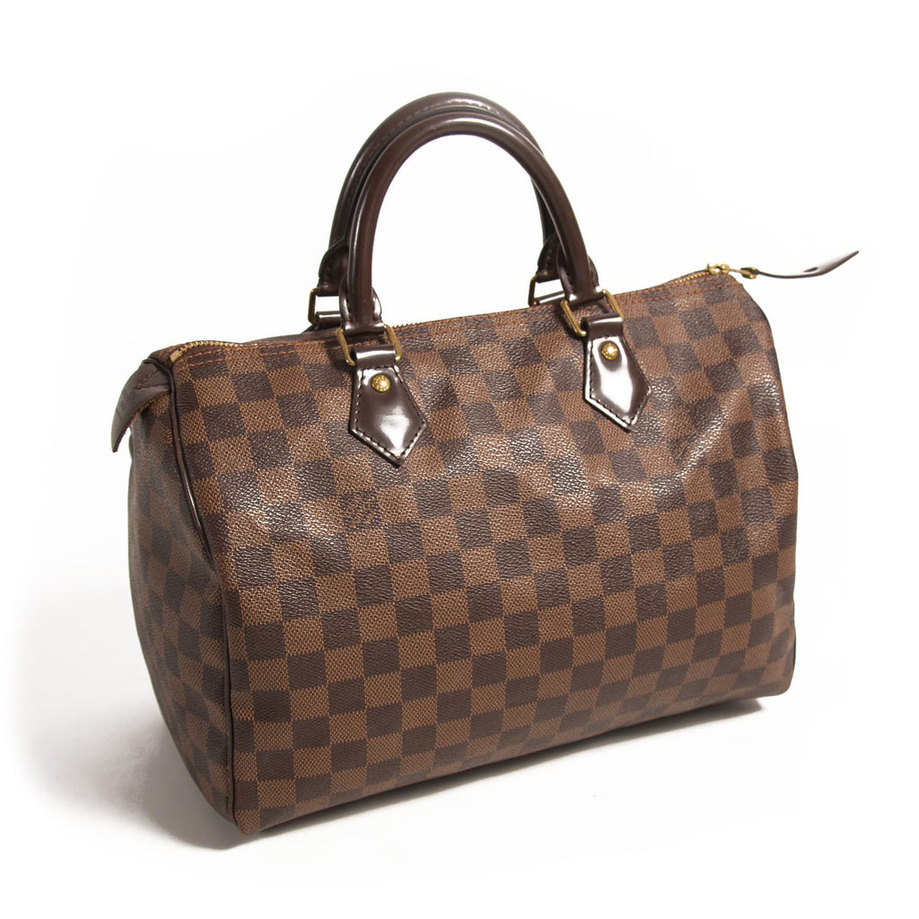 Shop authentic Louis Vuitton Damier Ebene Speedy 30 at revogue for just USD 650.00