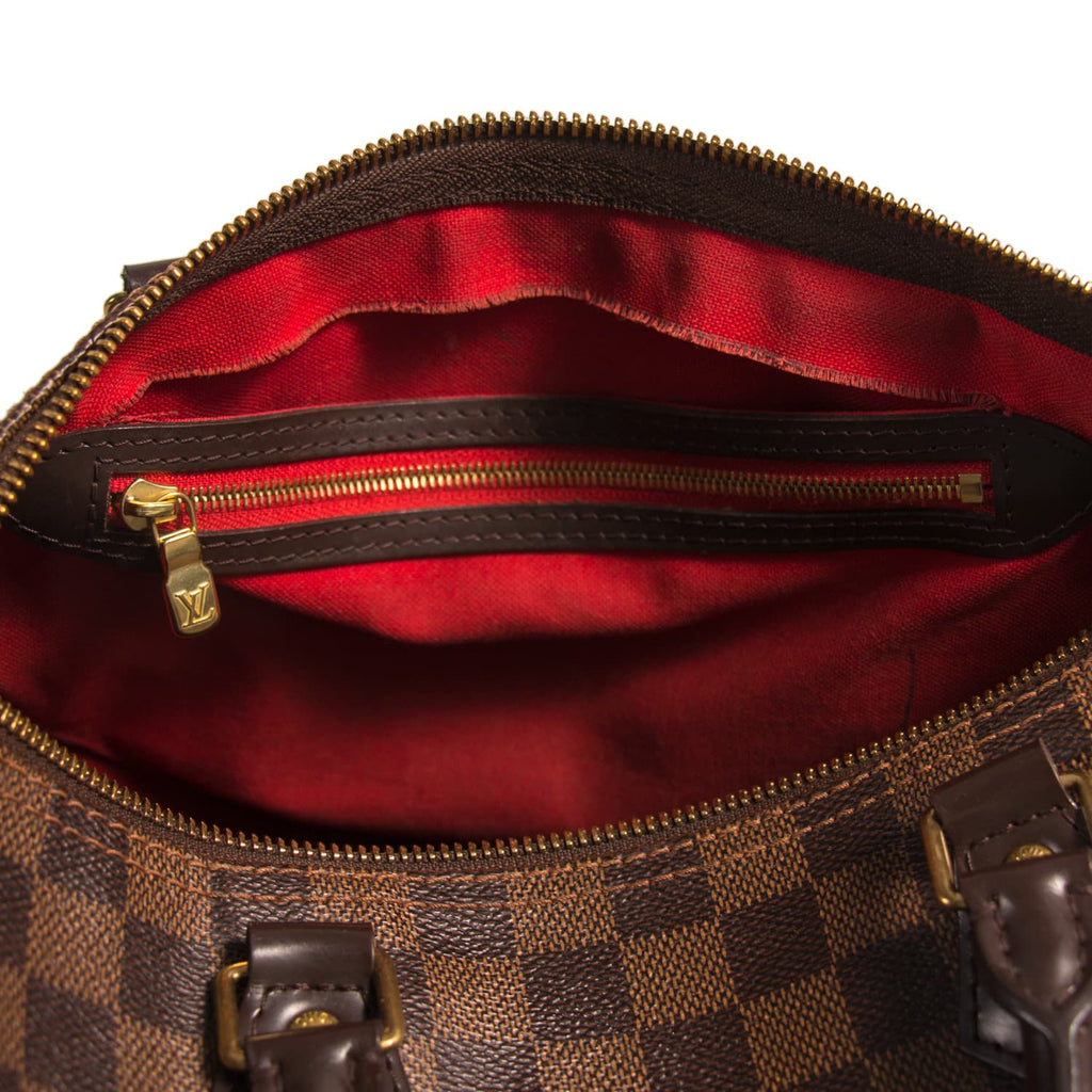 Shop authentic Louis Vuitton Damier Ebene Speedy 30 at revogue for just USD  650.00