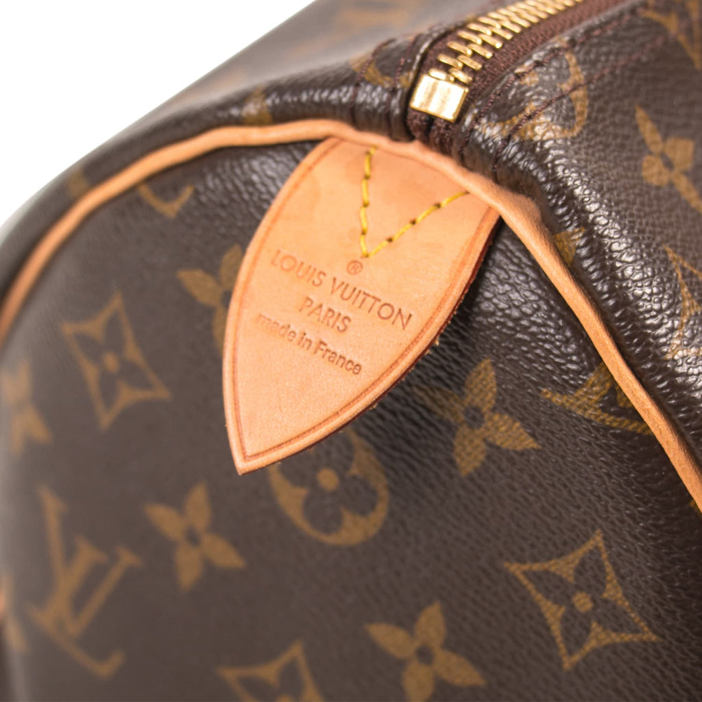 Shop authentic Louis Vuitton Monogram Speedy 35 at revogue for just USD 500.00