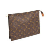 Shop Authentic Louis Vuitton Monogram Toiletry Pouch 26 At Revogue