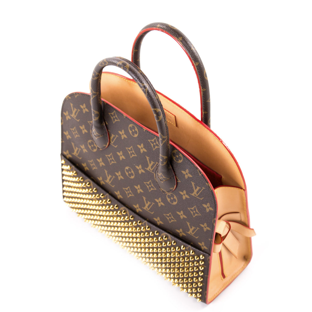 Shop authentic Louis Vuitton Shopping Bag Christian Louboutin at revogue for just USD 3,500.00