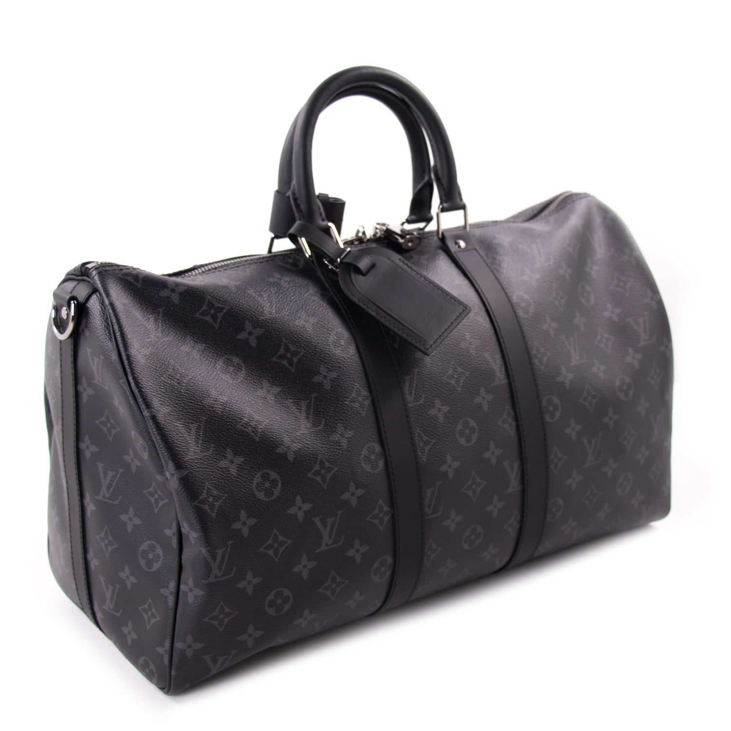 Shop authentic Louis Vuitton Eclipse Keepall 45 Bandouliere at revogue ...