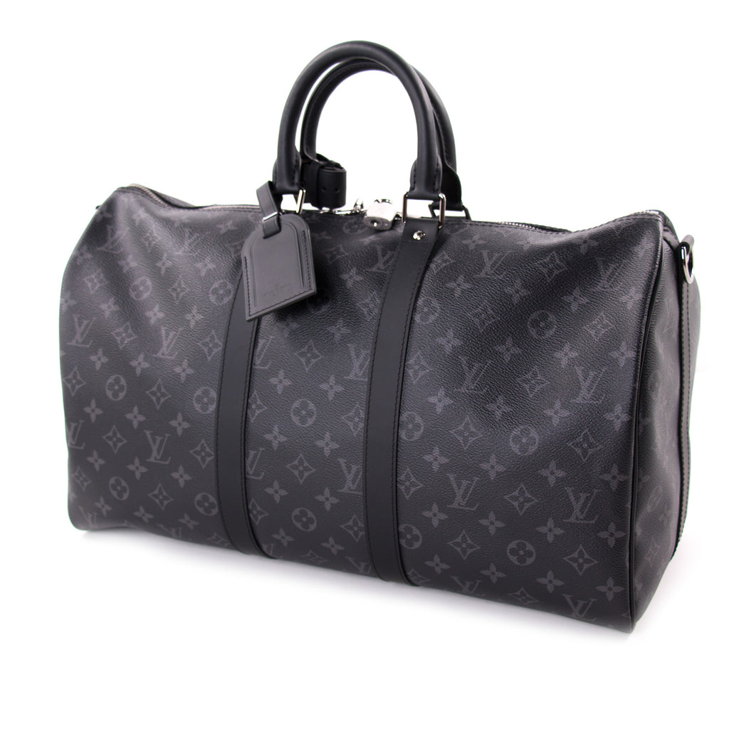 Shop authentic Louis Vuitton Eclipse Keepall 45 Bandouliere at revogue for just USD 1,590.00