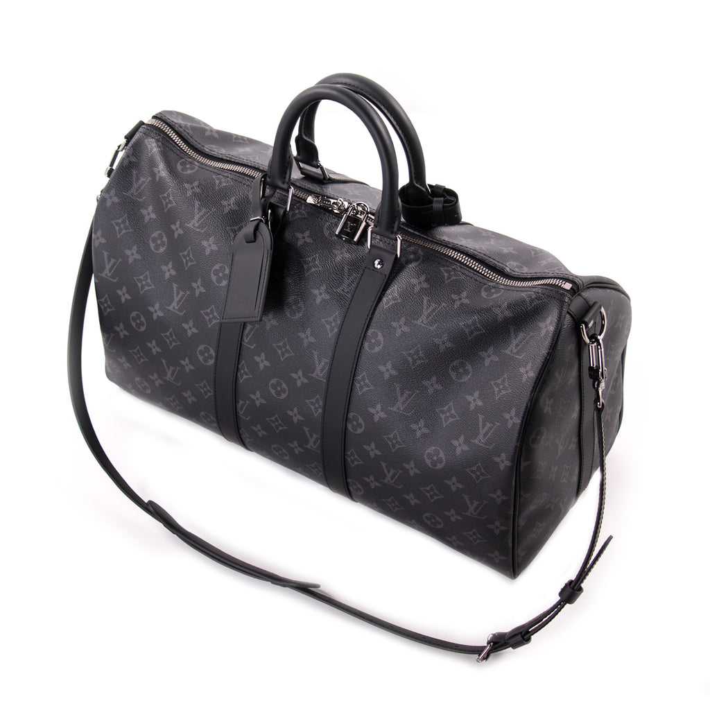 Shop authentic Louis Vuitton Eclipse Keepall 45 Bandouliere at revogue for just USD 1,590.00