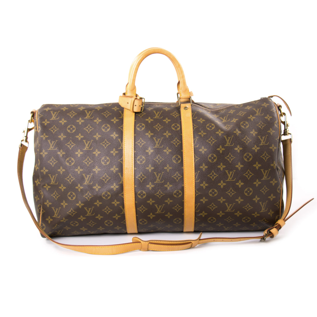 Shop authentic Louis Vuitton Monogram Keepall 55 at revogue for just USD 1,200.00