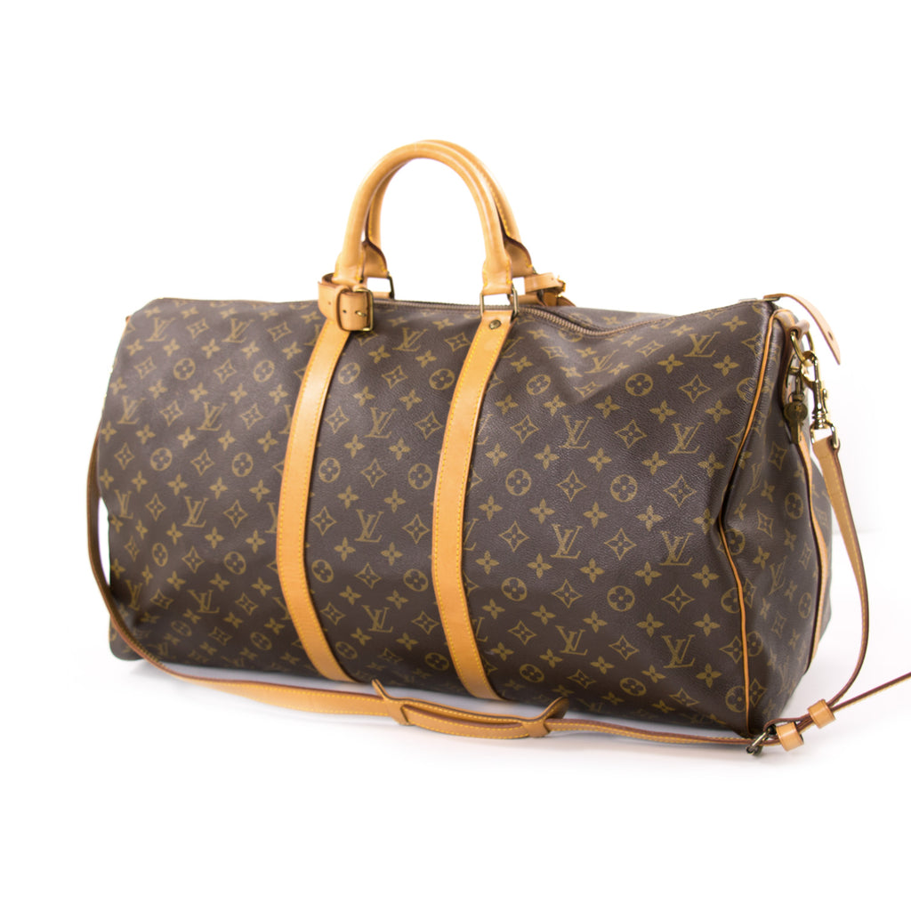 Shop authentic Louis Vuitton Monogram Keepall 55 at revogue for just USD 1,200.00