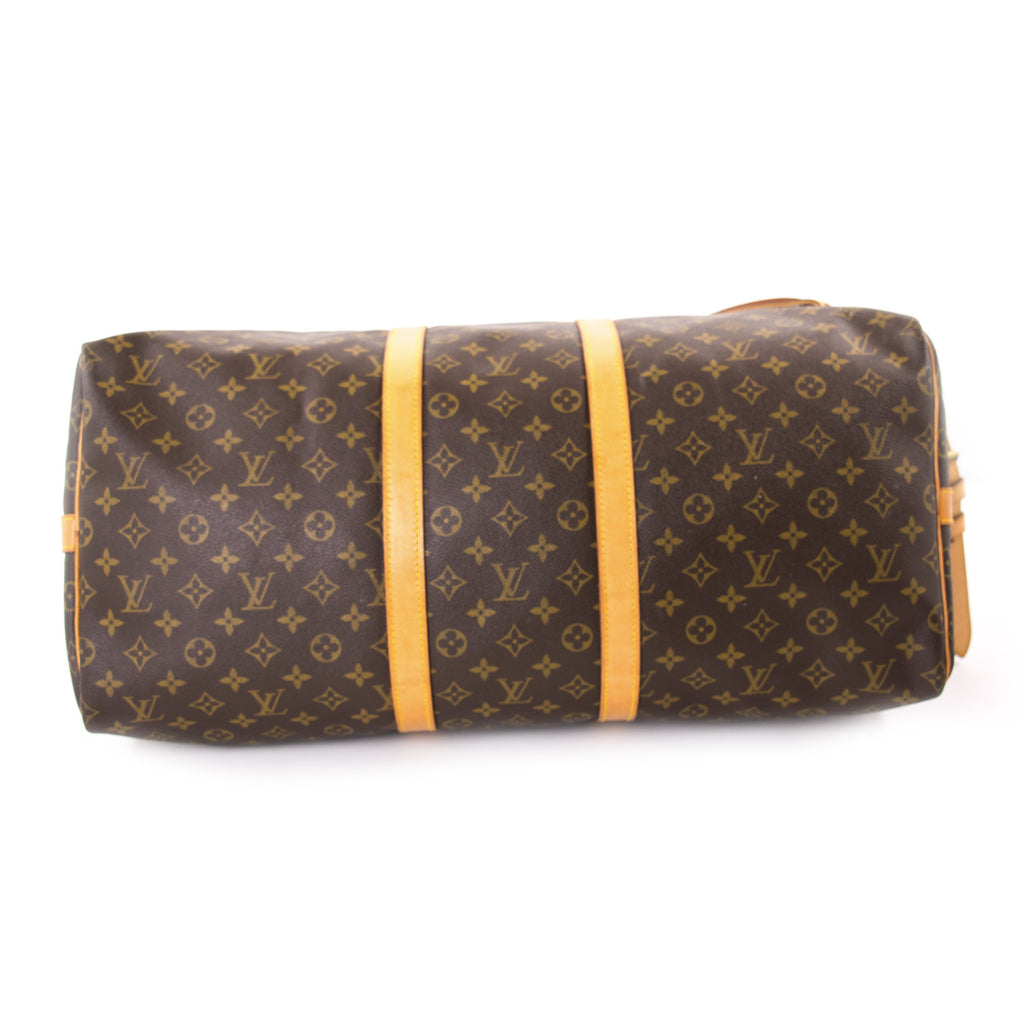 Shop authentic Louis Vuitton Monogram Keepall 55 at revogue for just ...
