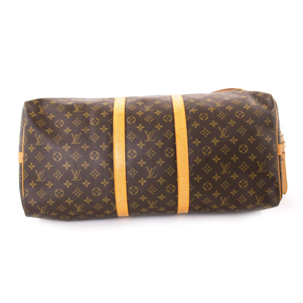 Shop authentic Louis Vuitton Monogram Keepall 55 at revogue for just USD 1,200.00