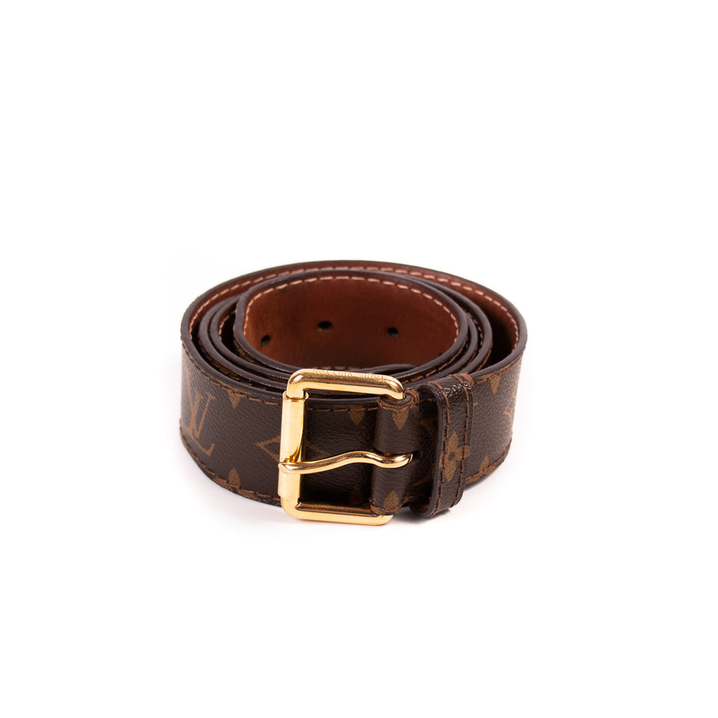 Shop authentic Louis Vuitton Monogram Belt Initiales at revogue