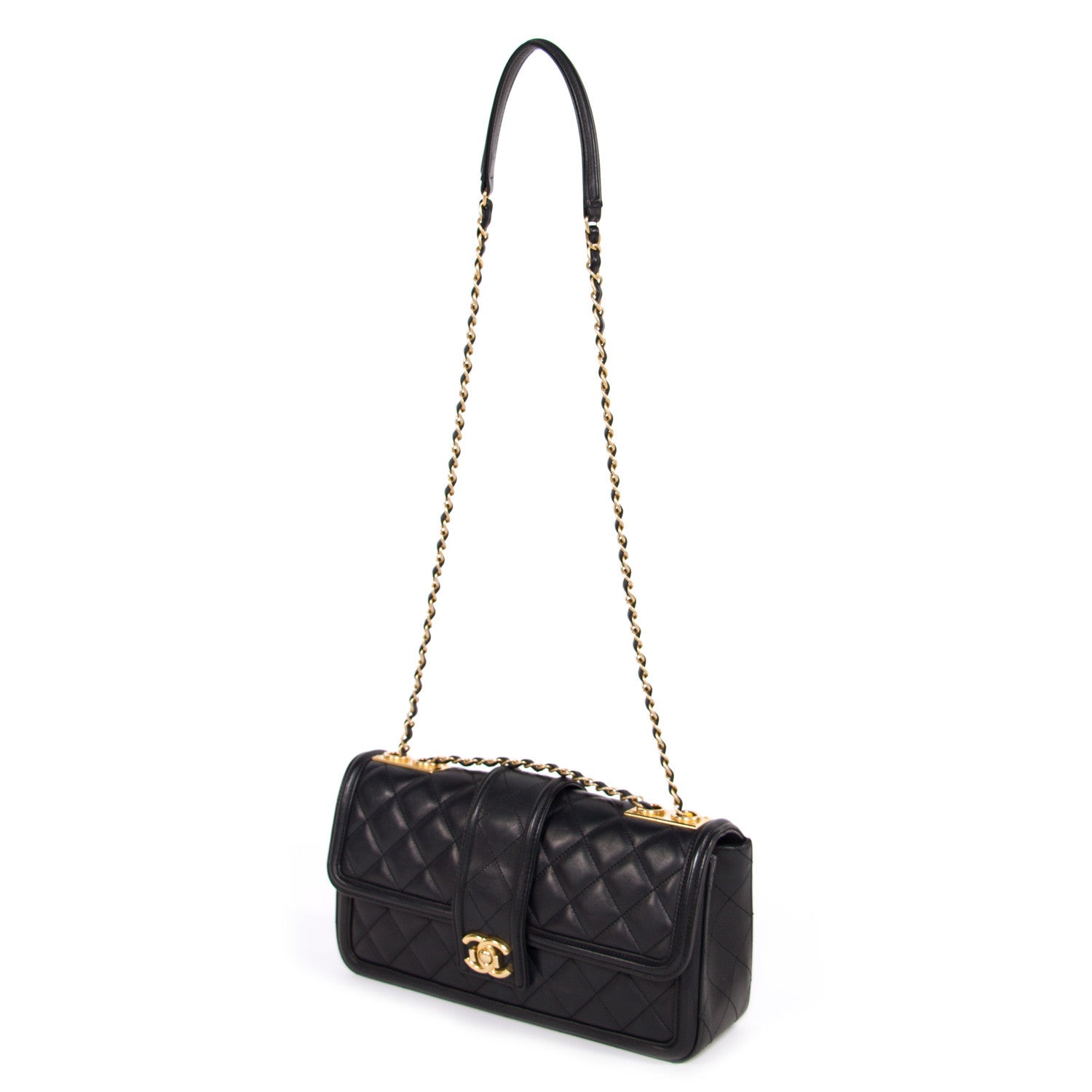 Shop authentic Chanel Elegant CC Flap Bag at revogue for just USD 2,500.00