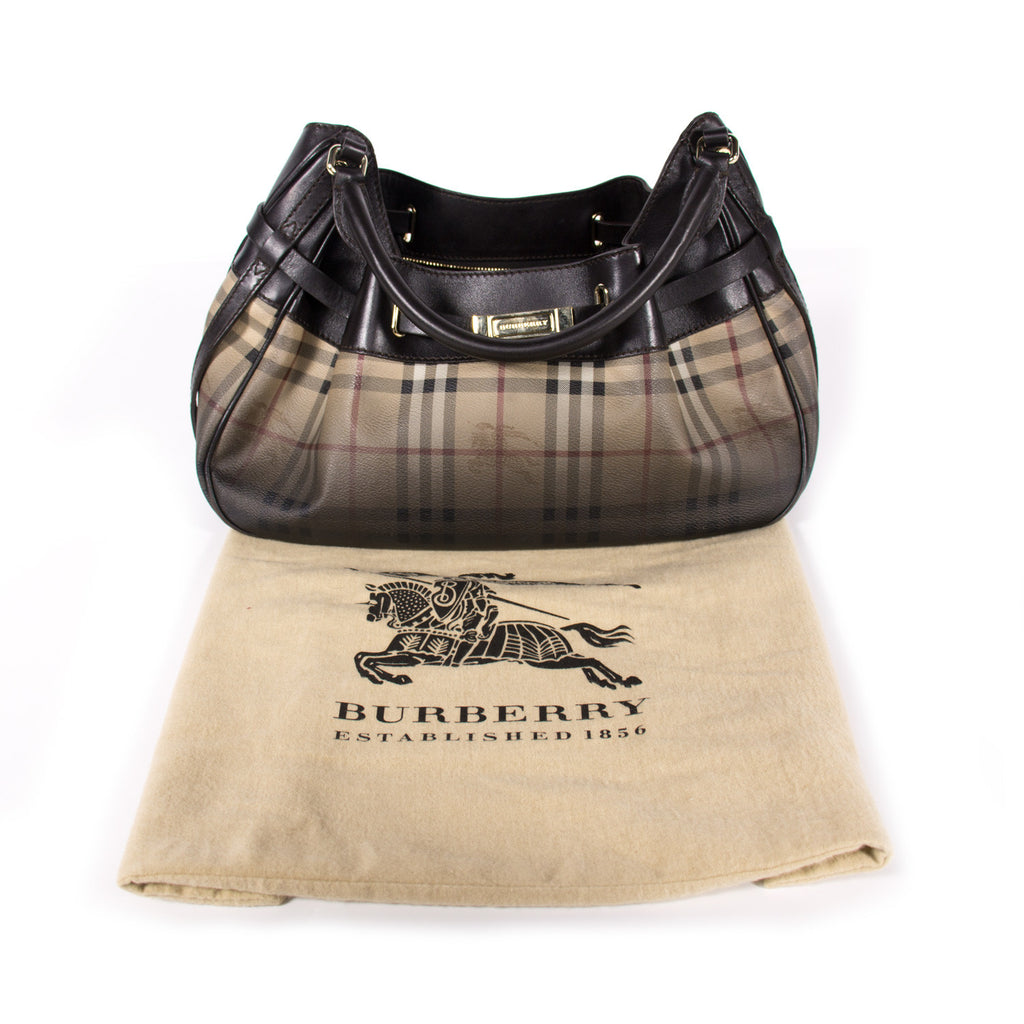 Burberry Limited Edition Haymarket Hobo 