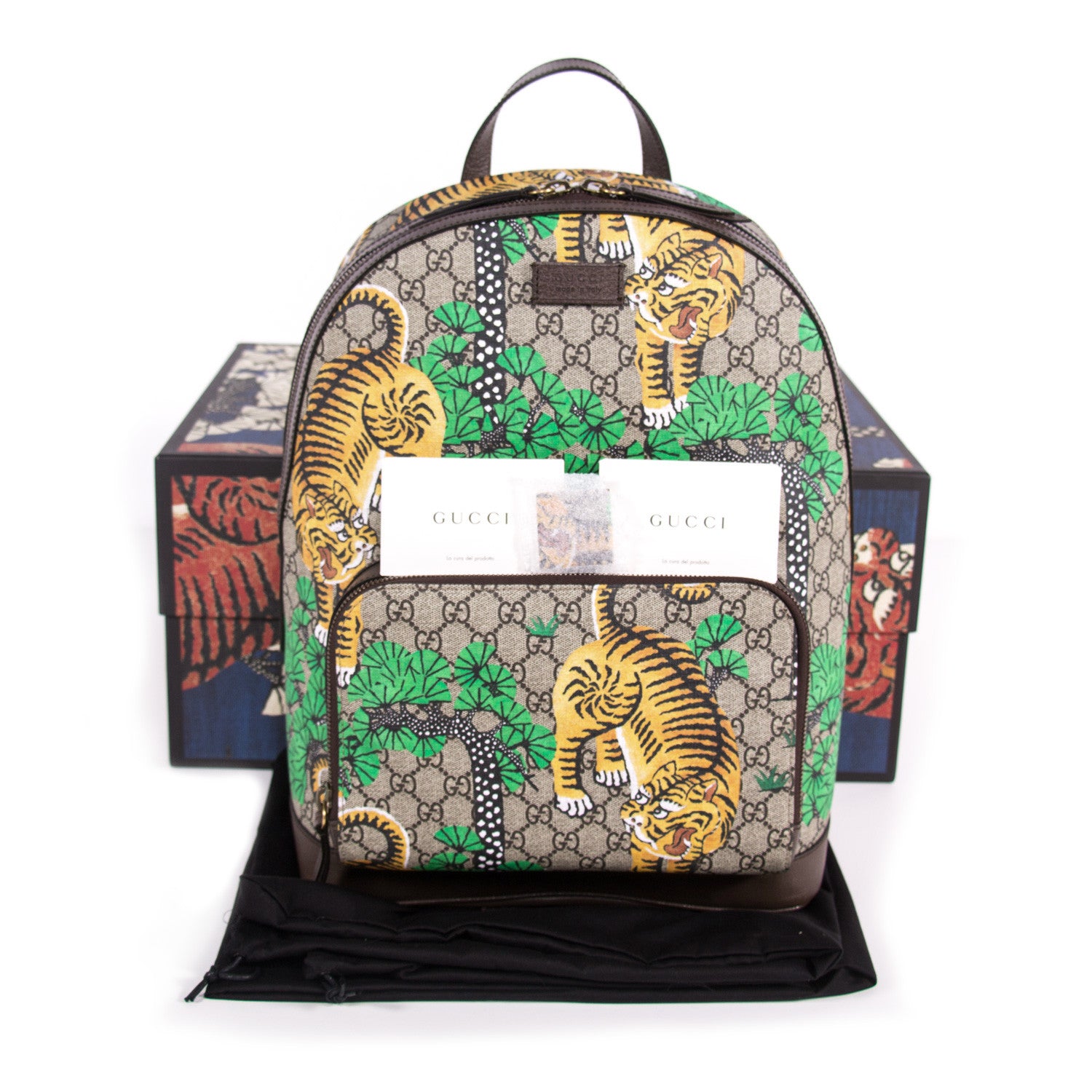 Shop authentic Gucci Bengal GG Supreme Backpack at revogue for just USD ...