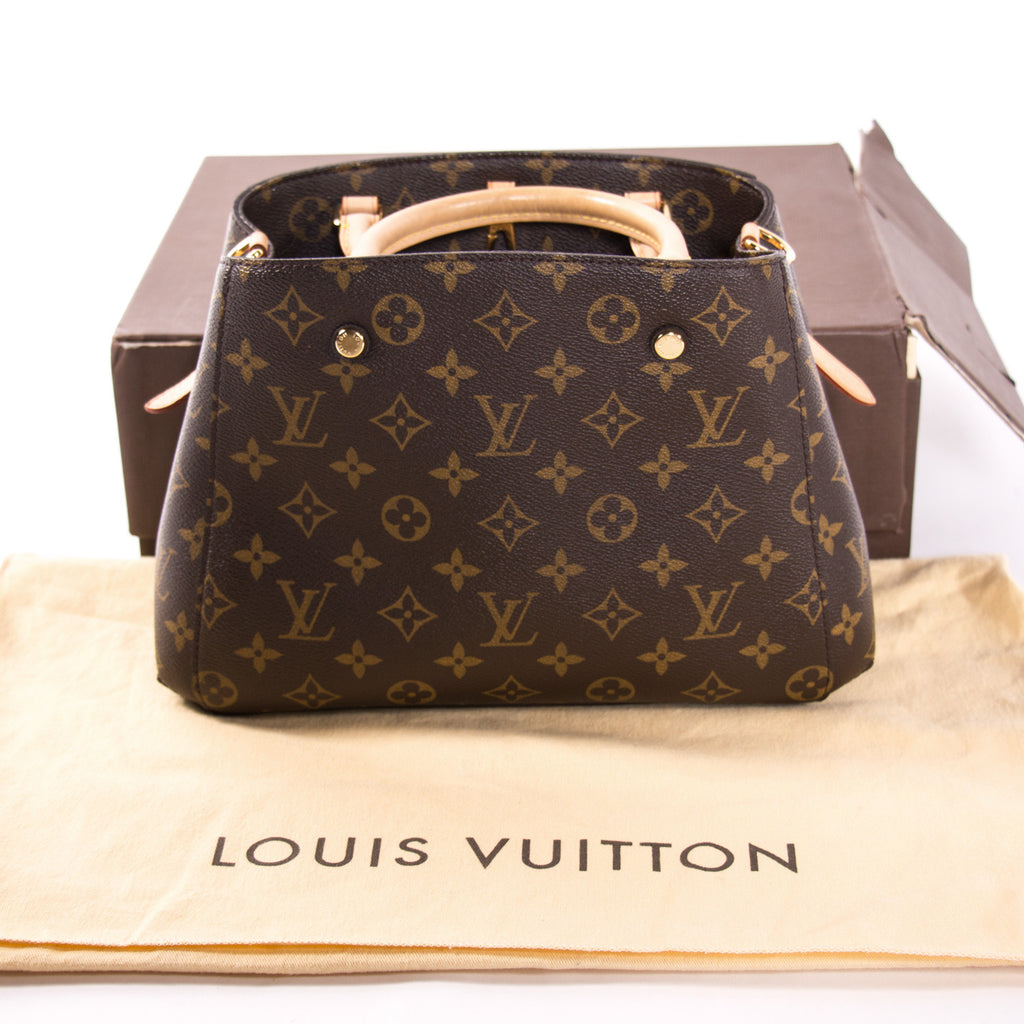 Shop authentic Louis Vuitton Montaigne BB at revogue for just USD 1,900.00