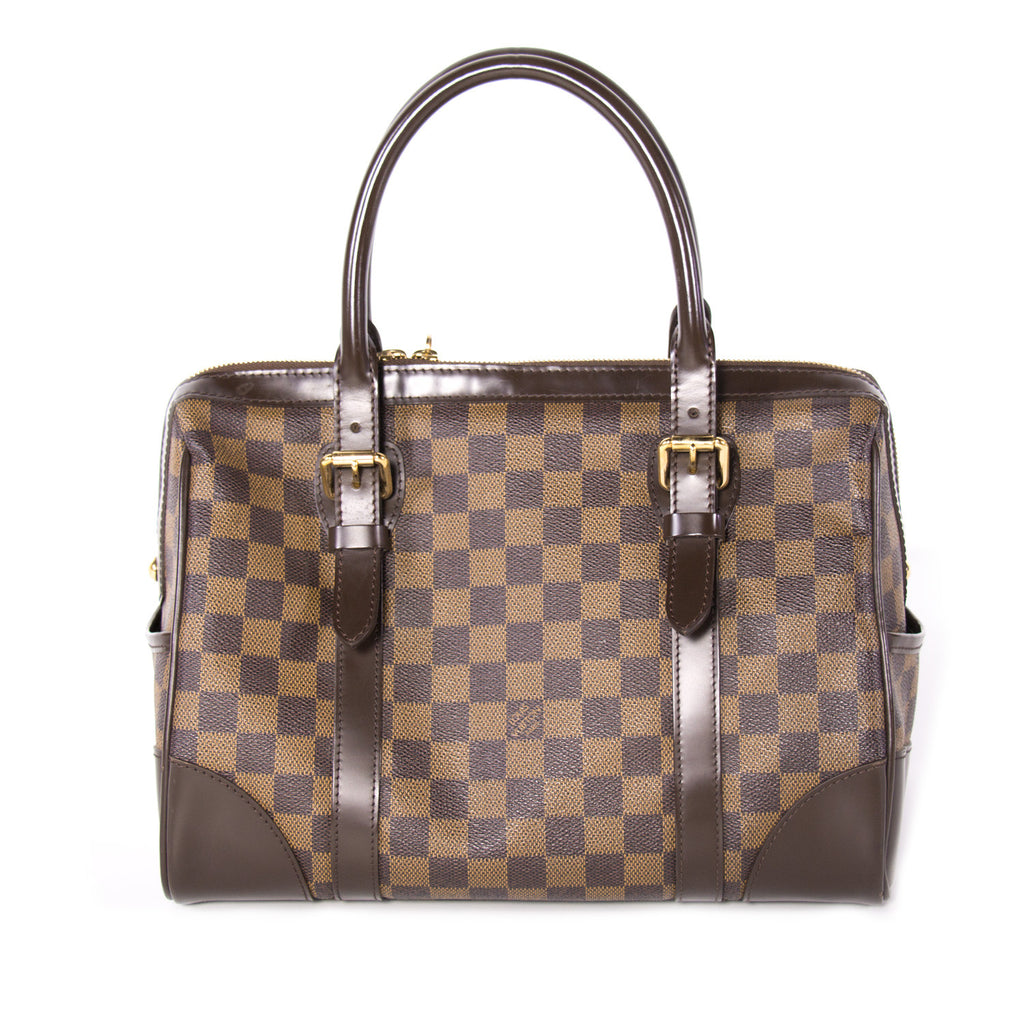 Shop authentic Louis Vuitton Damier Ebene Berkeley at revogue for just USD 900.00