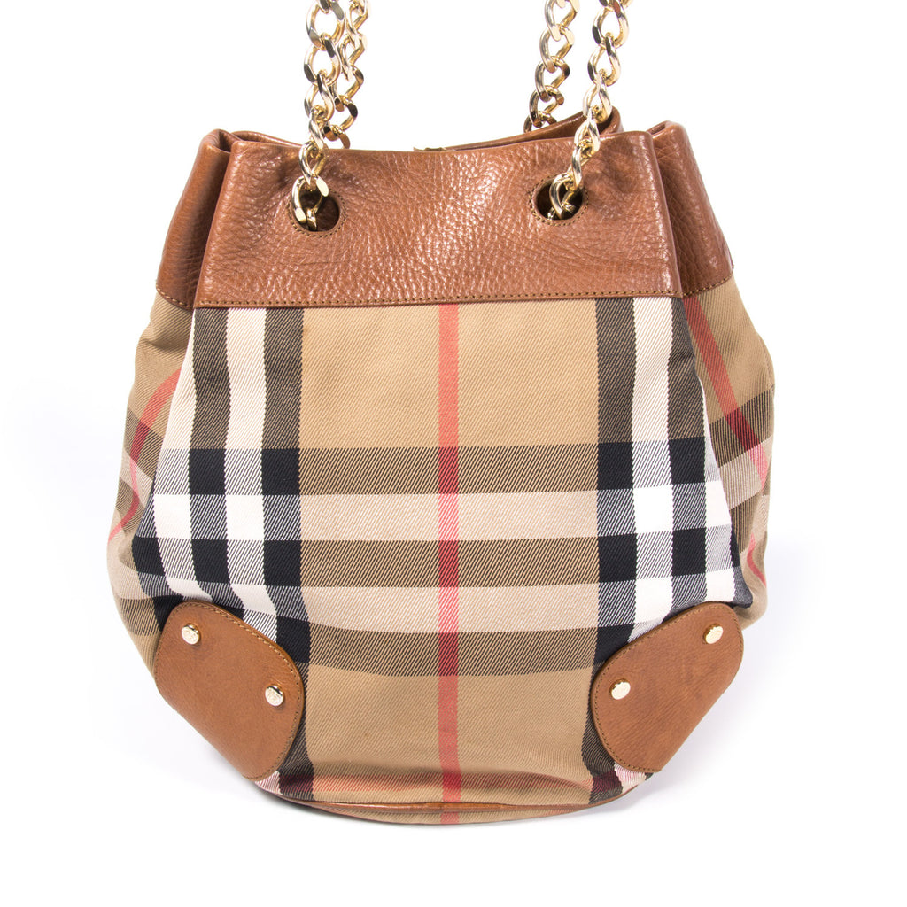 Shop authentic Burberry Bucket Bag at REVOGUE for just USD 300.00