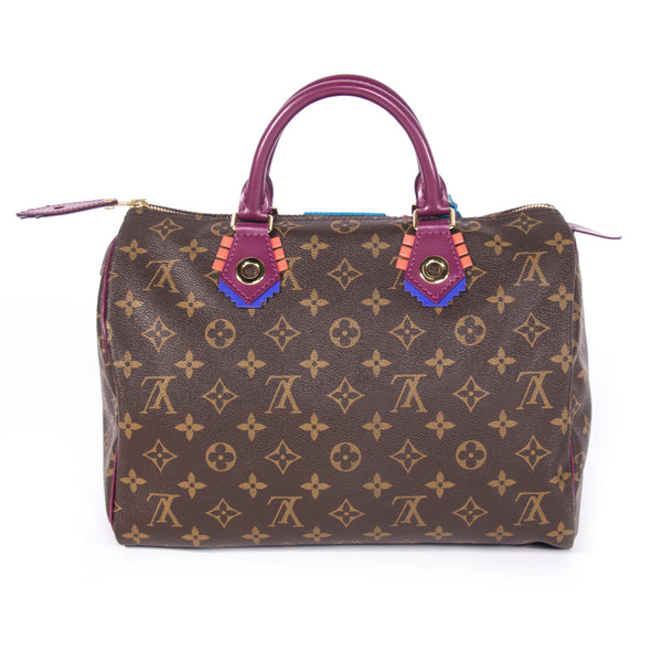 Shop authentic Louis Vuitton Speedy 30 Totem at REVOGUE for just USD 1,350.00