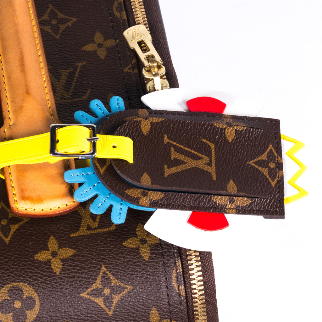 Shop authentic Louis Vuitton Tribal Mask Luggage Tag at revogue for just USD 199.00