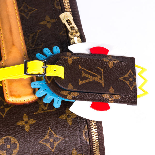 Shop authentic Louis Vuitton Tribal Mask Luggage Tag at Re-Vogue for just USD 199.00