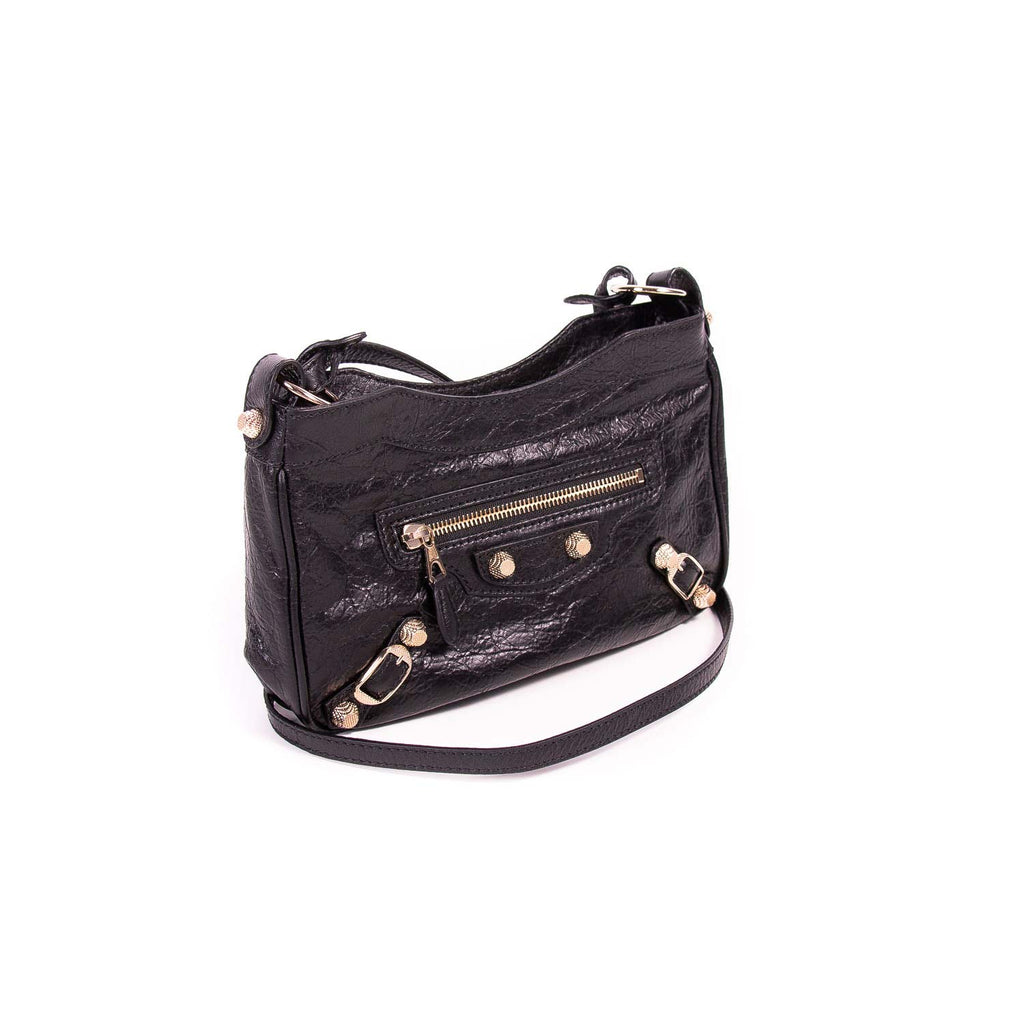 Balenciaga Le Cagole Mini Leather Crossbody Bag in Black  Lyst UK