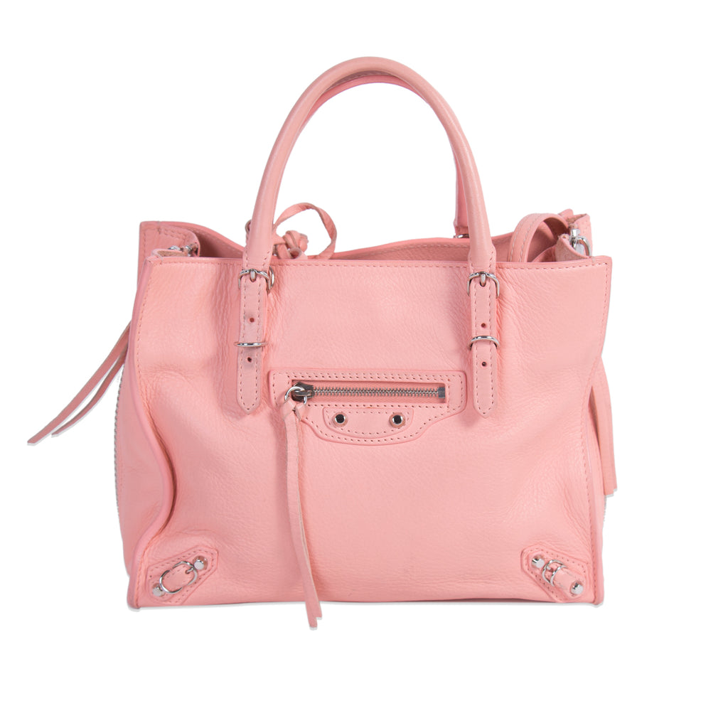 Shop authentic Balenciaga Mini A4 Papier Zip Around Shoulder Bag at ...