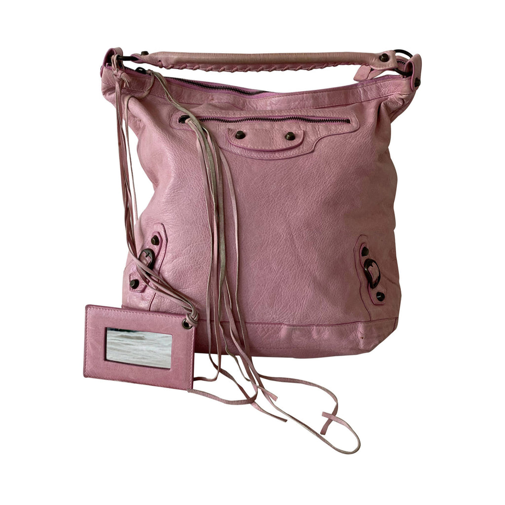 Shop authentic Balenciaga Day Hobo Bag at revogue for just USD 350.00