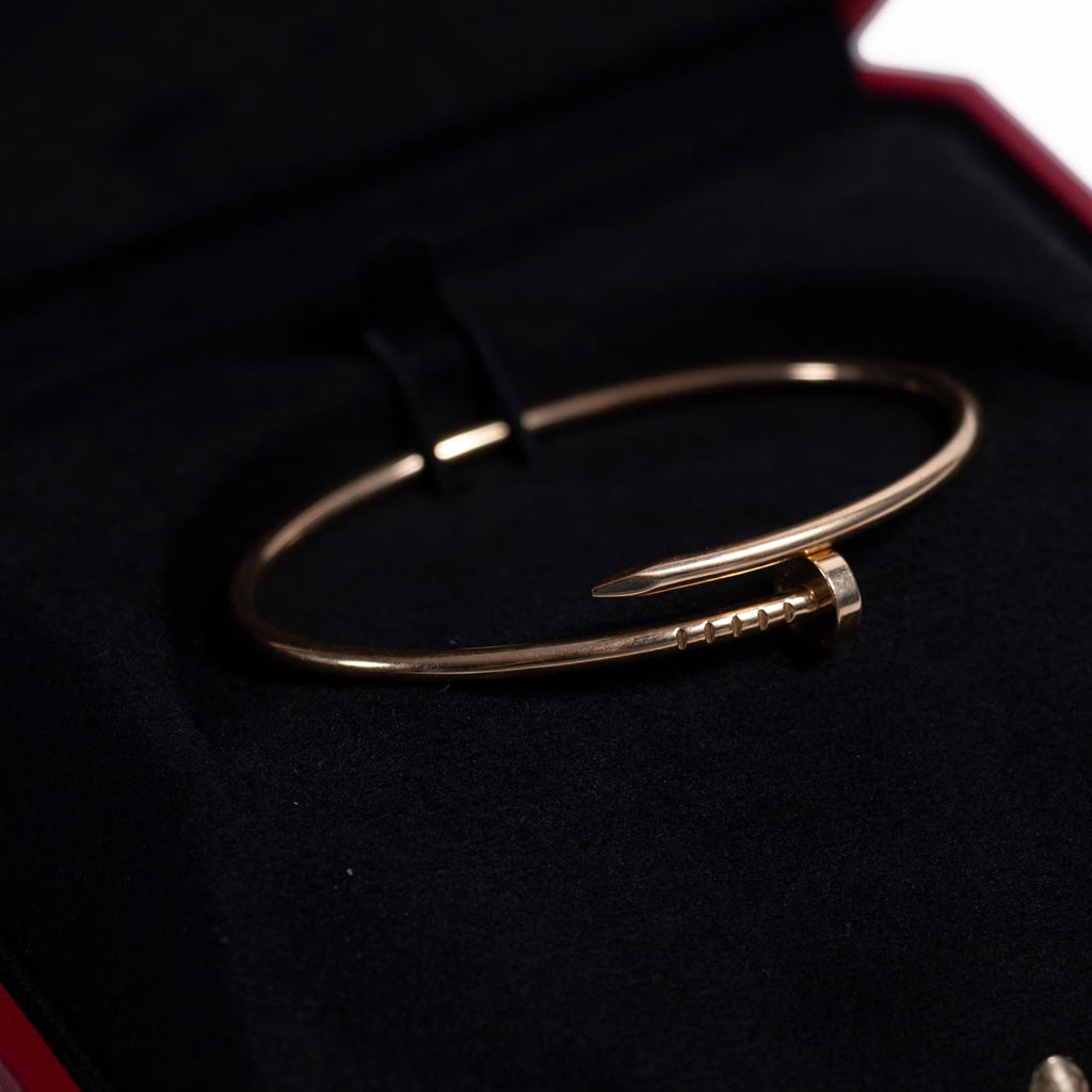 cartier juste un clou bracelet used