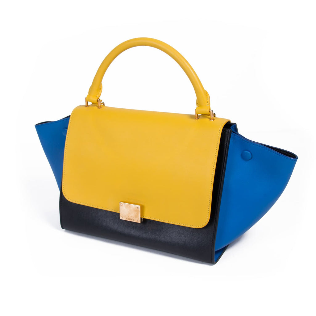 Shop authentic Celine Tricolor Trapeze Bag at revogue for just USD 800.00