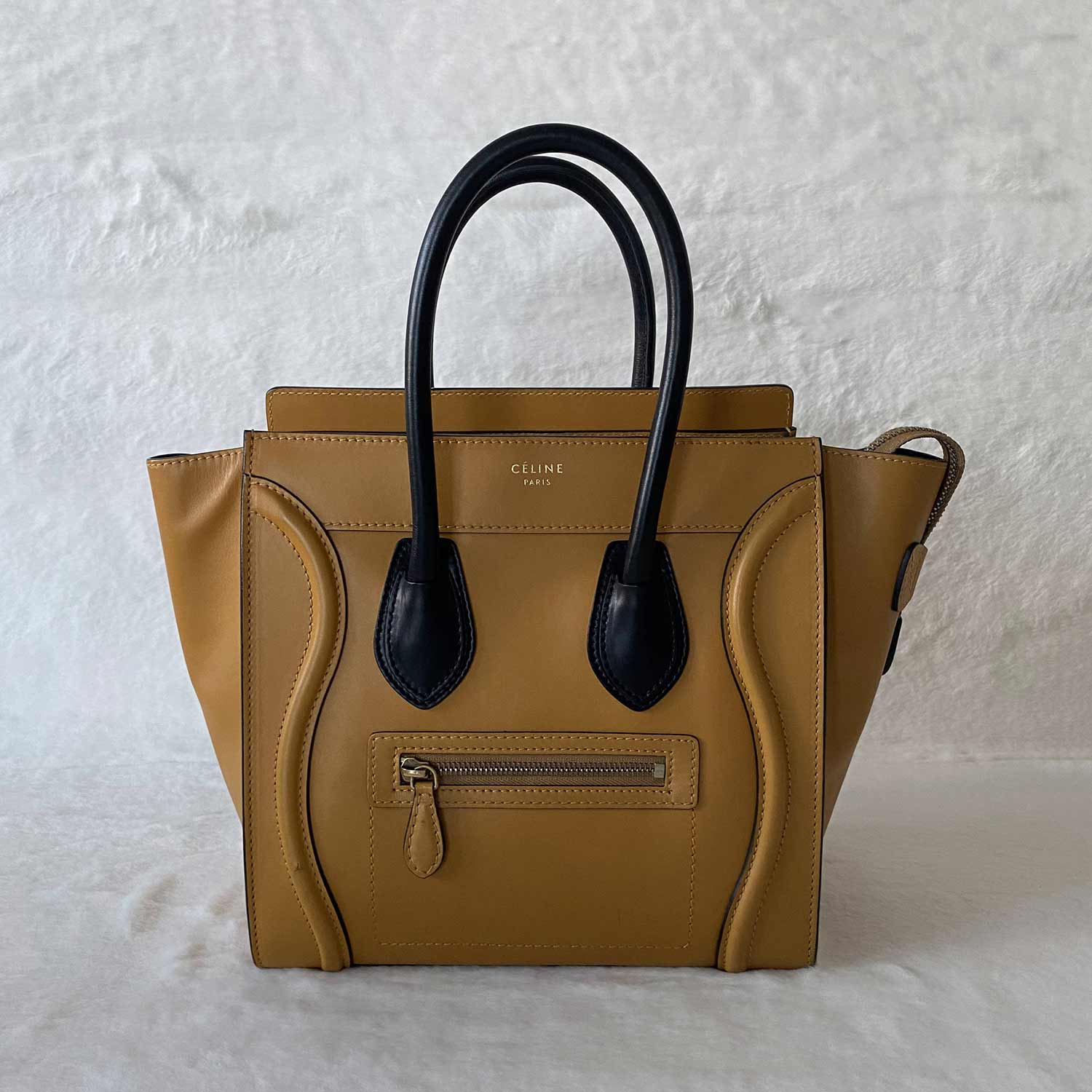 Shop authentic Céline Micro Luggage Tote Bag at revogue for just USD ...