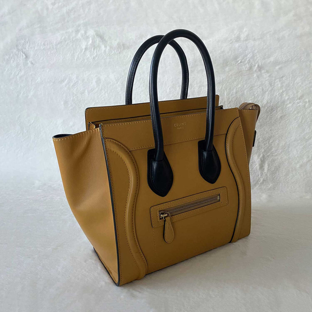 Shop authentic Céline Micro Luggage Tote Bag at revogue for just USD ...