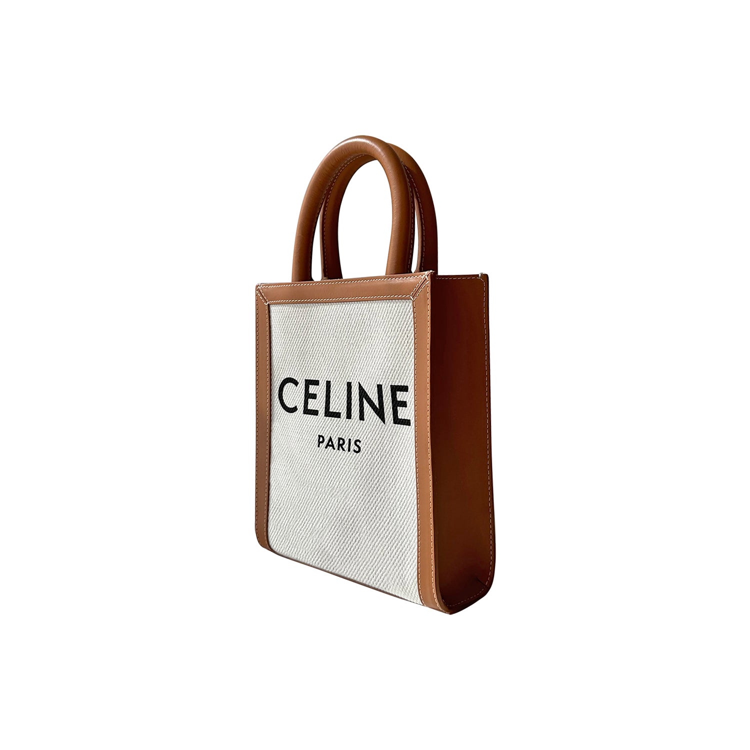 Shop authentic Céline Mini Vertical Textile Cabas at revogue for just ...