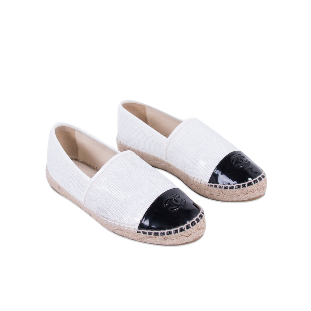 pre owned chanel espadrilles