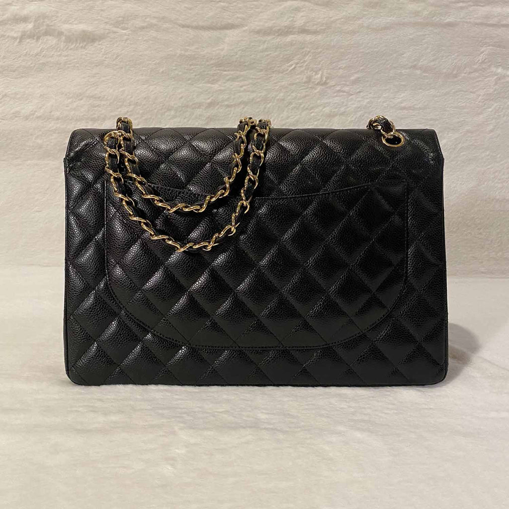 Shop authentic Chanel Classic Maxi Double Flap Bag at revogue for just ...