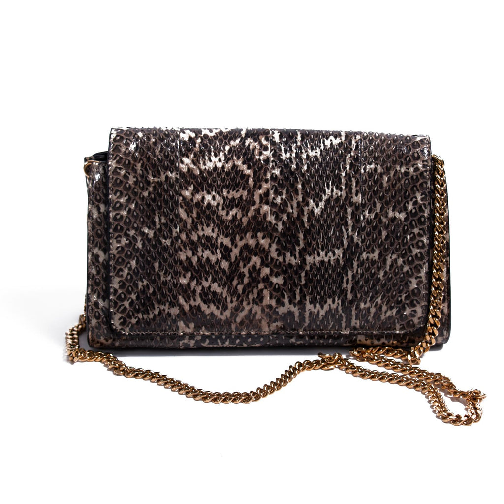 Shop authentic Chloé Snakeskin Medium Elle Bag at revogue for just USD ...