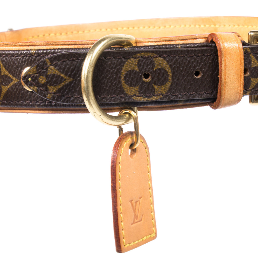 Shop authentic Louis Vuitton Baxter Dog Collar MM at revogue for just USD 250.00