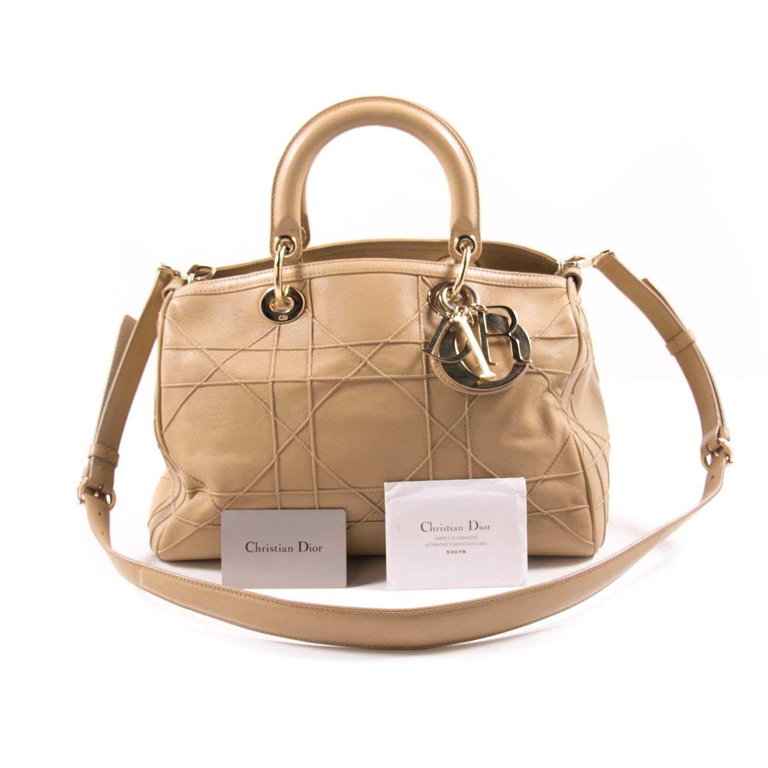 Shop authentic Christian Dior Granville Polochon Shoulder Bag at Re ...