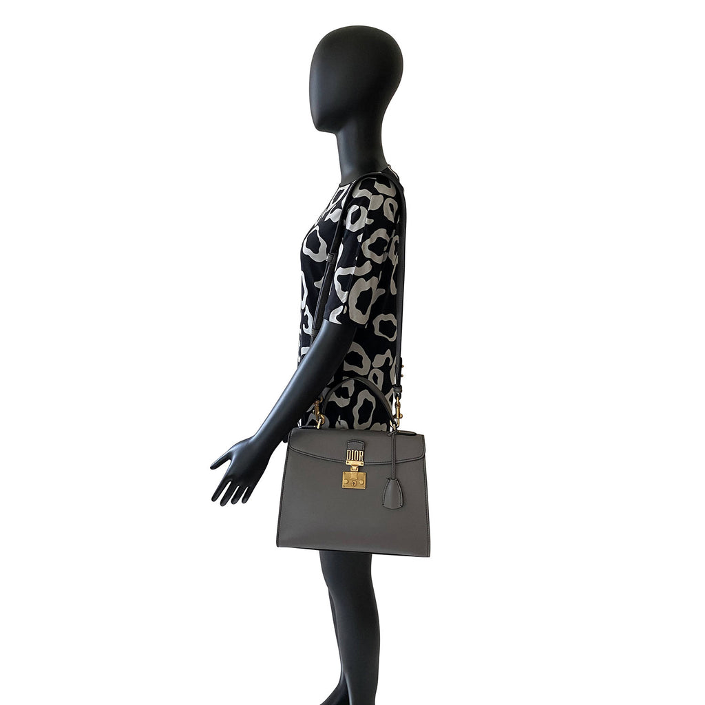 Dior  Bags  Gorgeous Christian Dior Dioraddict Top Handle Leather Satchel  Handbag  Poshmark