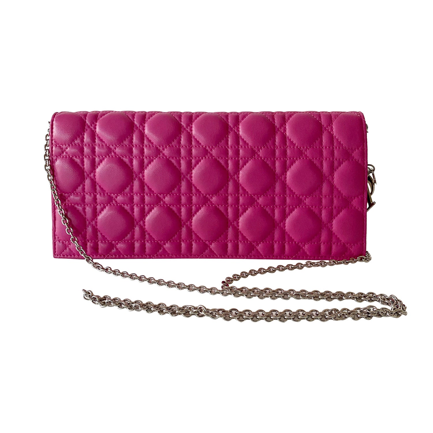 Shop authentic Christian Dior Lady Dior Clutch at revogue for just USD ...