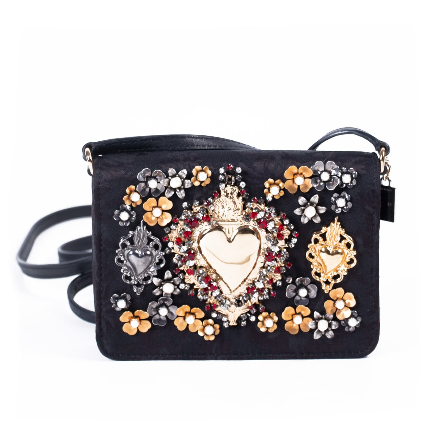 Shop authentic Dolce & Gabbana Mini Embroidered Bag at revogue for just USD  