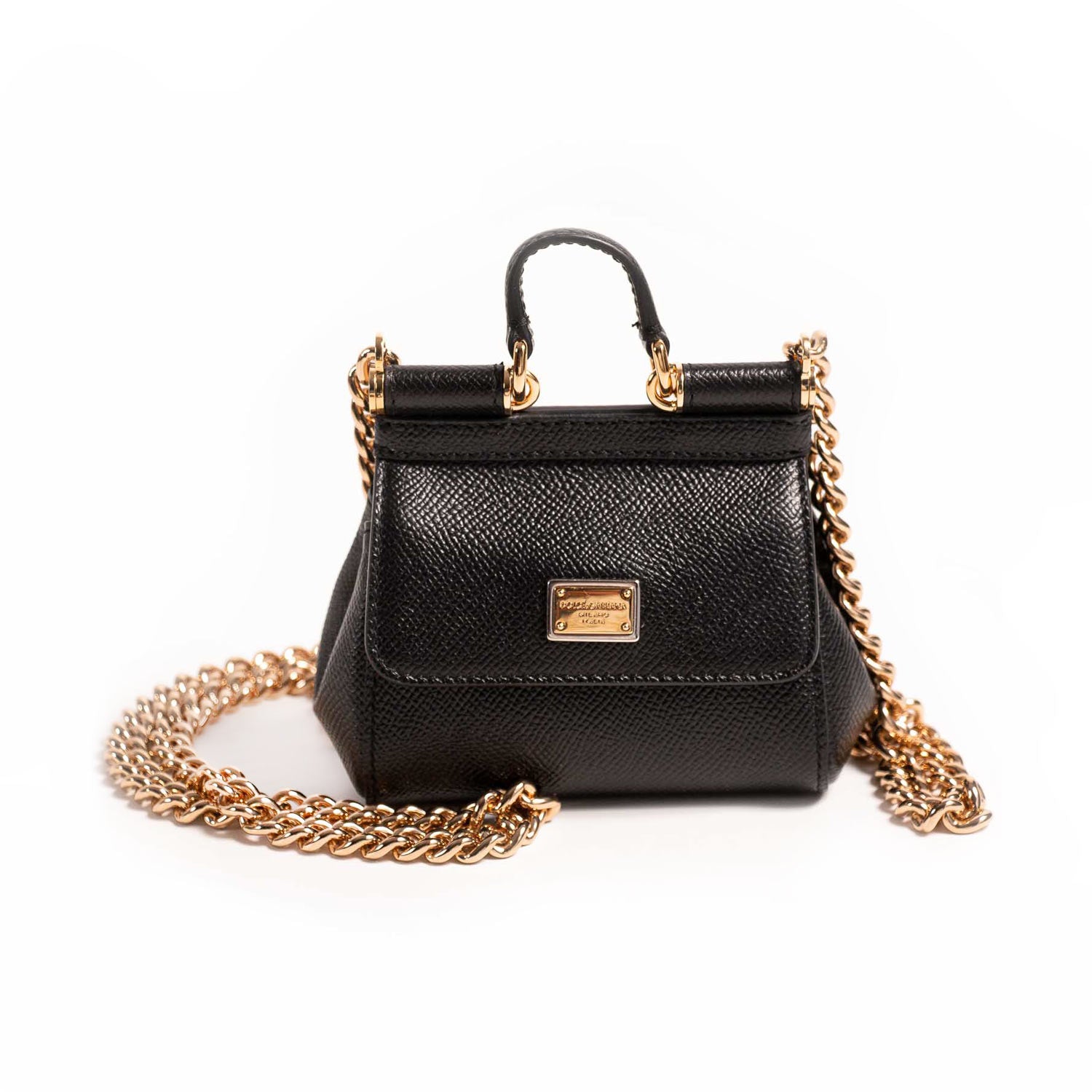 Arriba 33+ imagen dolce gabbana micro sicily bag